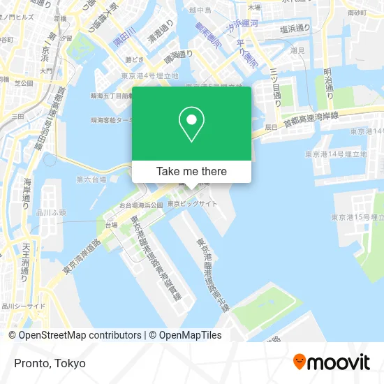 Pronto map