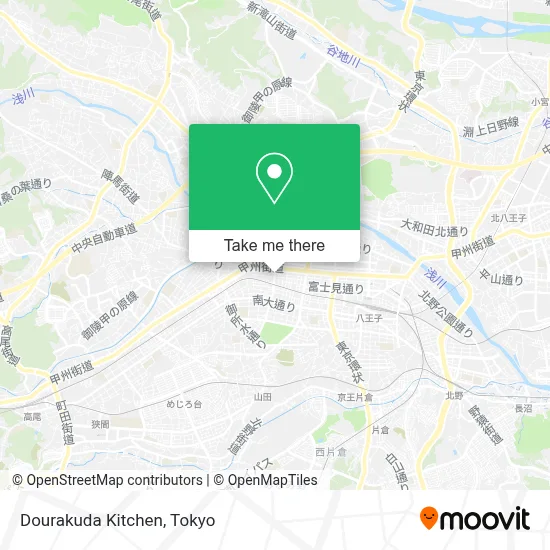 Dourakuda Kitchen map
