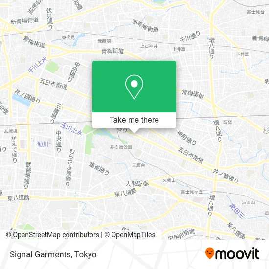 Signal Garments map