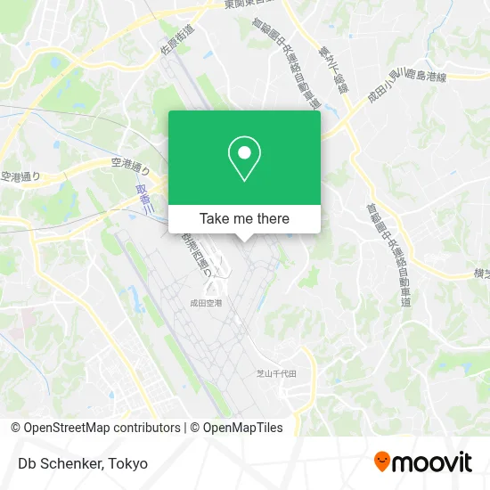 Db Schenker map