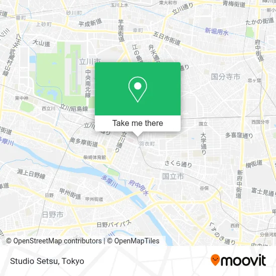 Studio Setsu map