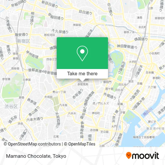 Mamano Chocolate map