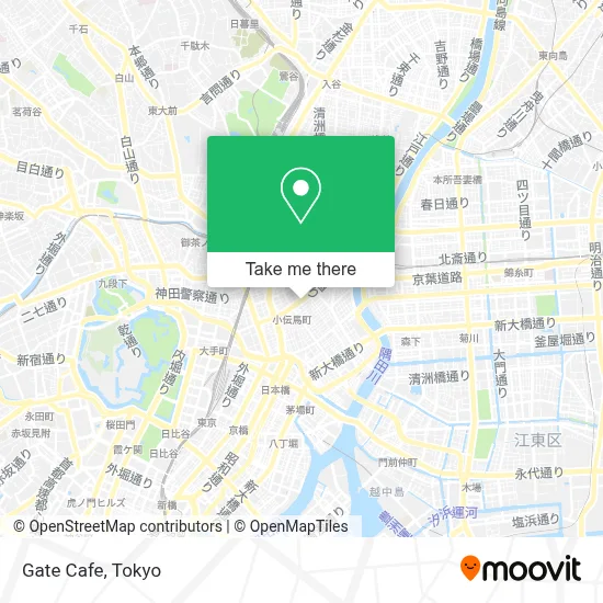 Gate Cafe map