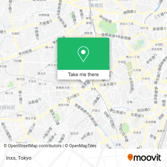 Inxs map
