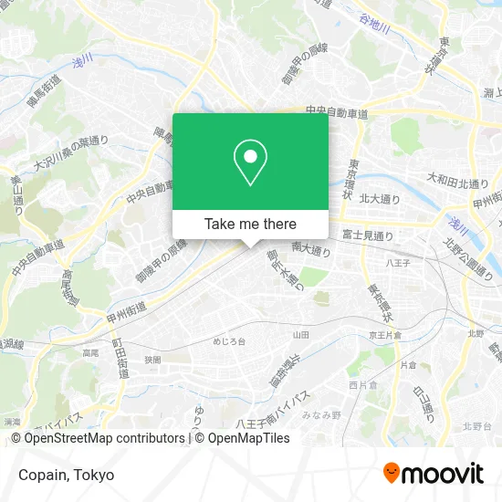 Copain map