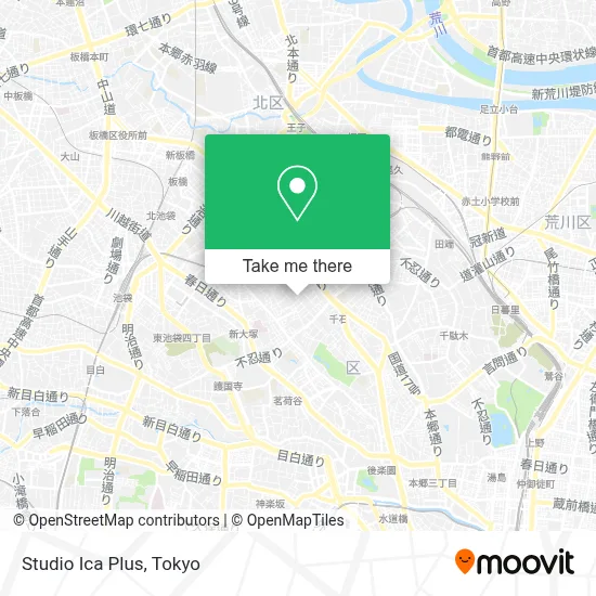 Studio Ica Plus map