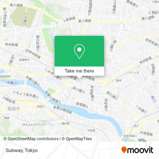 Subway map