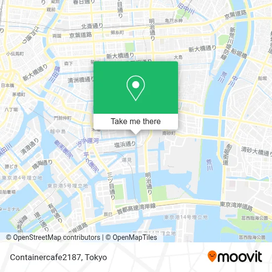 Containercafe2187 map