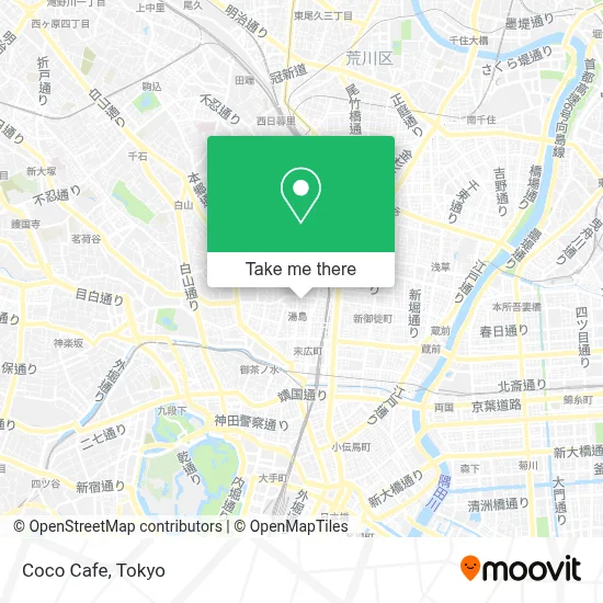 Coco Cafe map