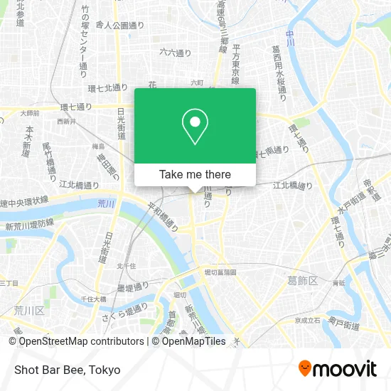 Shot Bar Bee map