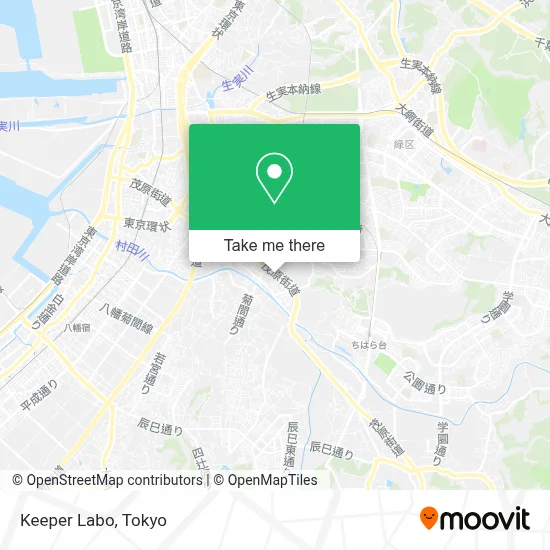 Keeper Labo map