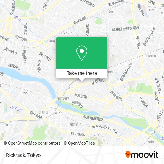 Rickrack map