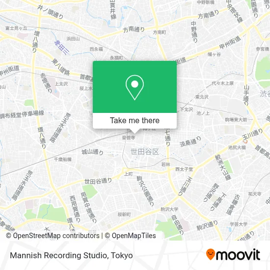 Mannish Recording Studio map