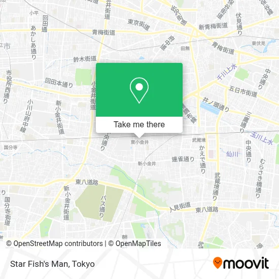 Star Fish's Man map
