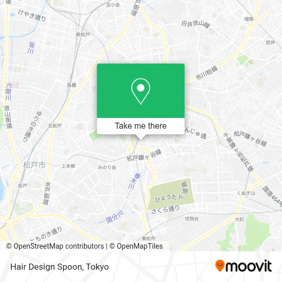 Hair Design Spoon map