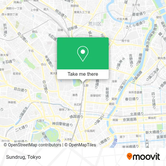 Sundrug map