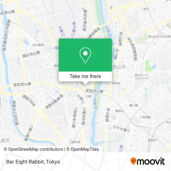 Bar Eight Rabbit map