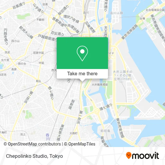 Chepolinko Studio map