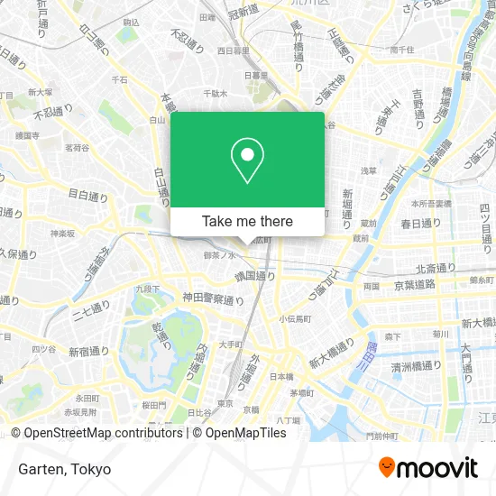 Garten map