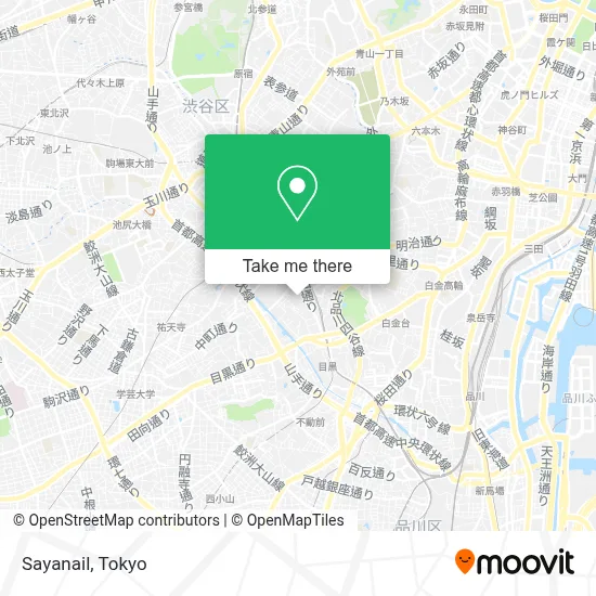 Sayanail map
