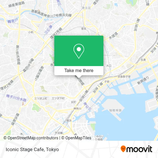 Iconic Stage Cafe map