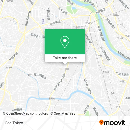 Cor map