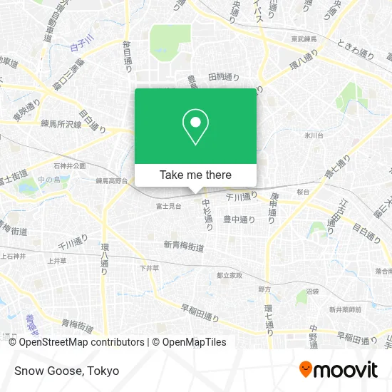 Snow Goose map