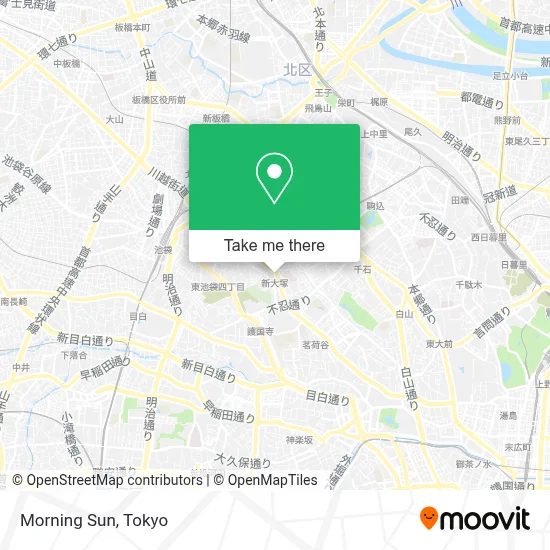 Morning Sun map