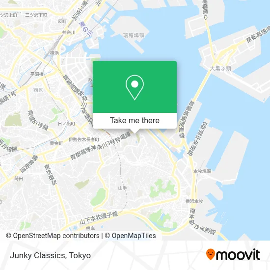 Junky Classics map