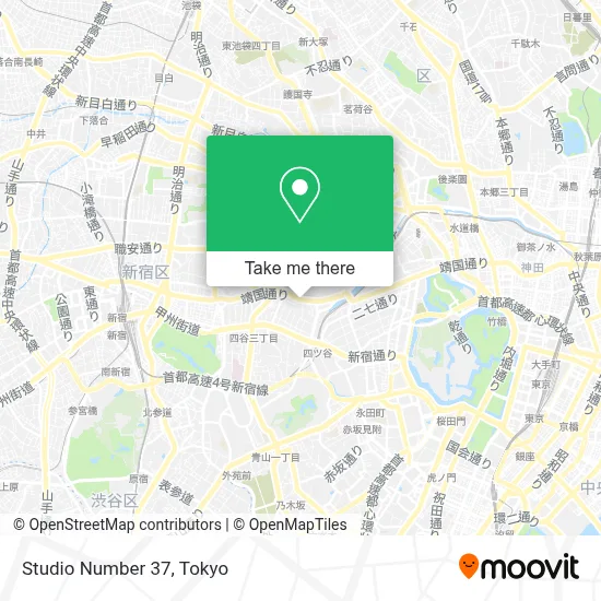 Studio Number 37 map