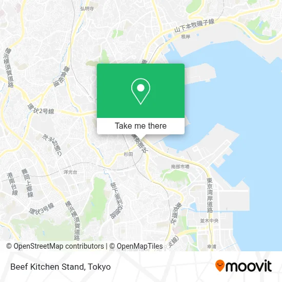 Beef Kitchen Stand map