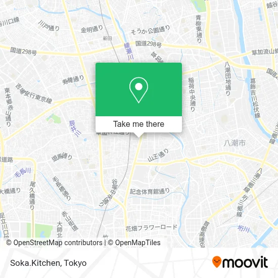 Soka.Kitchen map