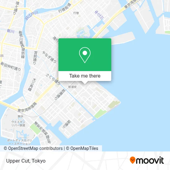 Upper Cut map