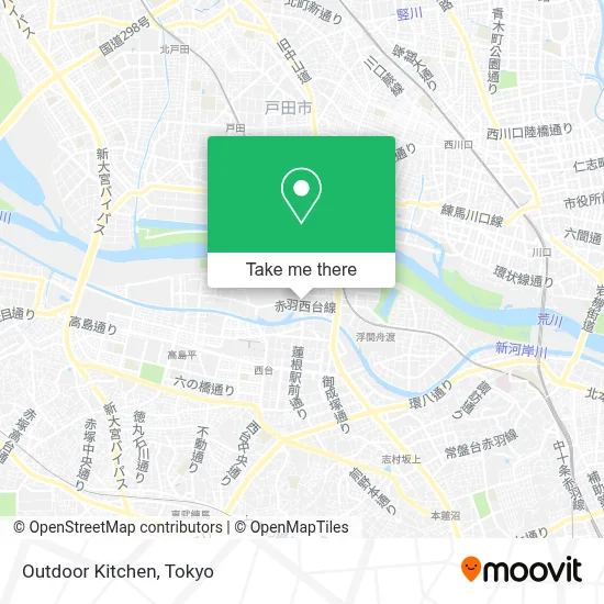 Outdoor Kitchen map