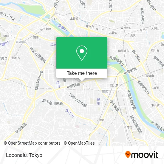 Loconalu map