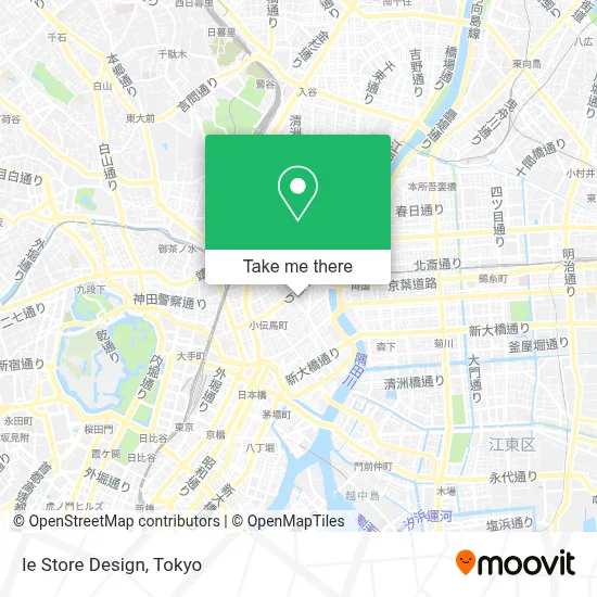 Ie Store Design map