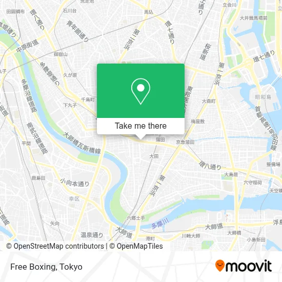 Free Boxing map