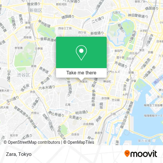 Zara map