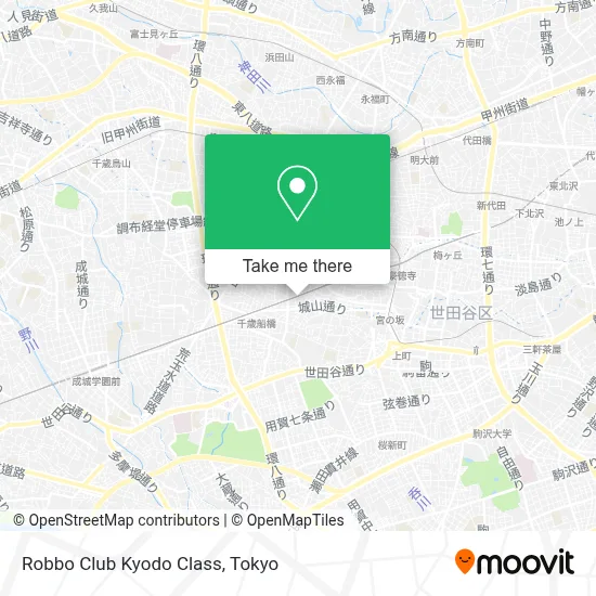 Robbo Club Kyodo Class map