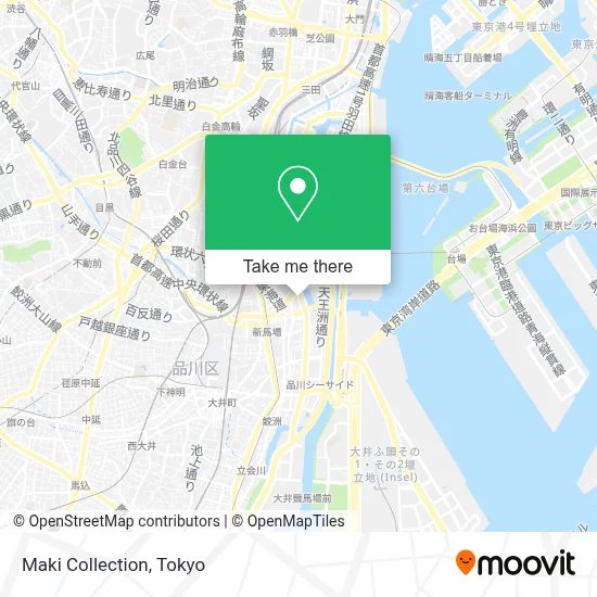 Maki Collection map