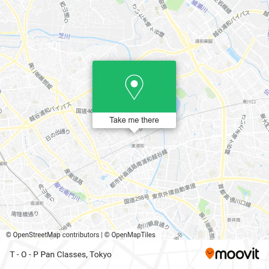 T - O - P Pan Classes map