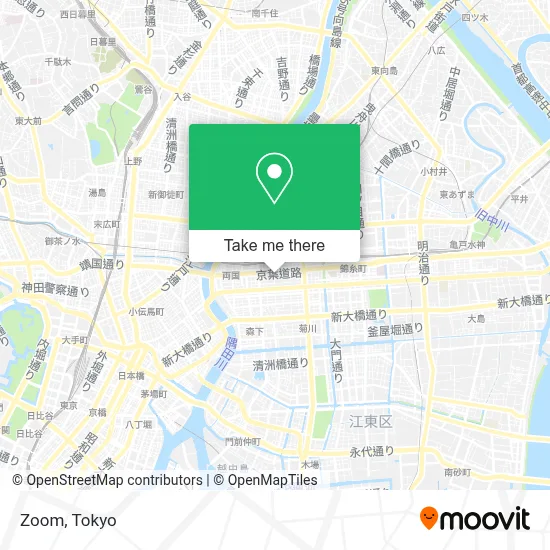 Zoom map