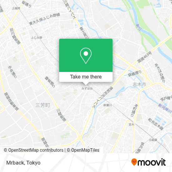 Mrback map