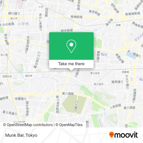 Munk Bar map