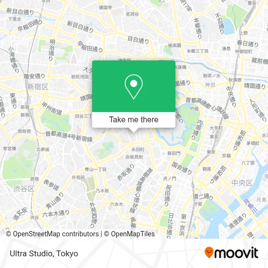 Ultra Studio map