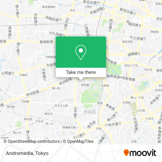 Andromedia map