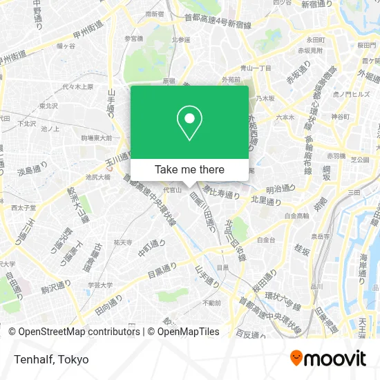 Tenhalf map