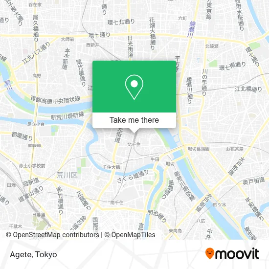 Agete map