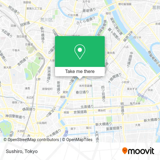 Sushiro map