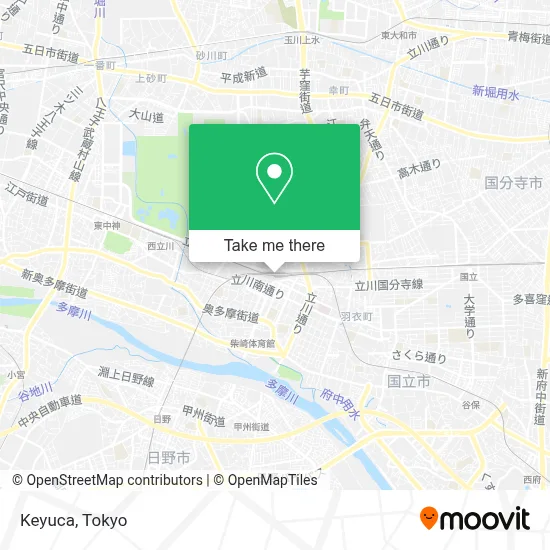 Keyuca map